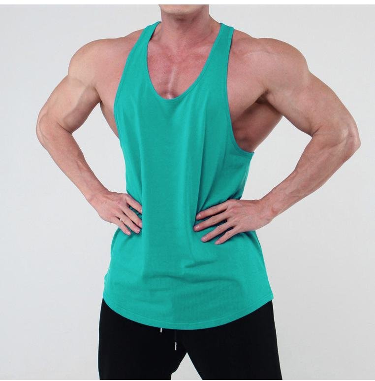 Thumbnail - Herren Plus Size Rundhals Racerback Tanktop