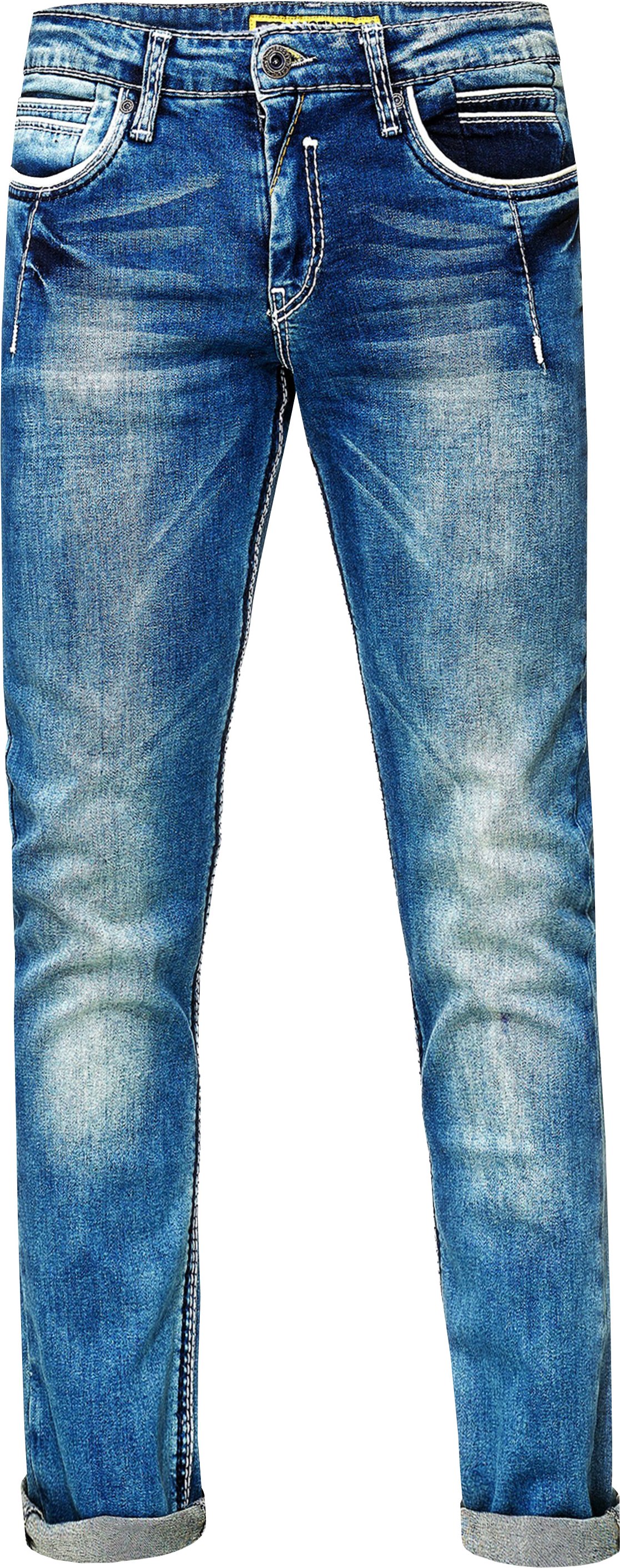 Thumbnail - Jeans Hose "NEW YORK" Blue Used Regular Fit