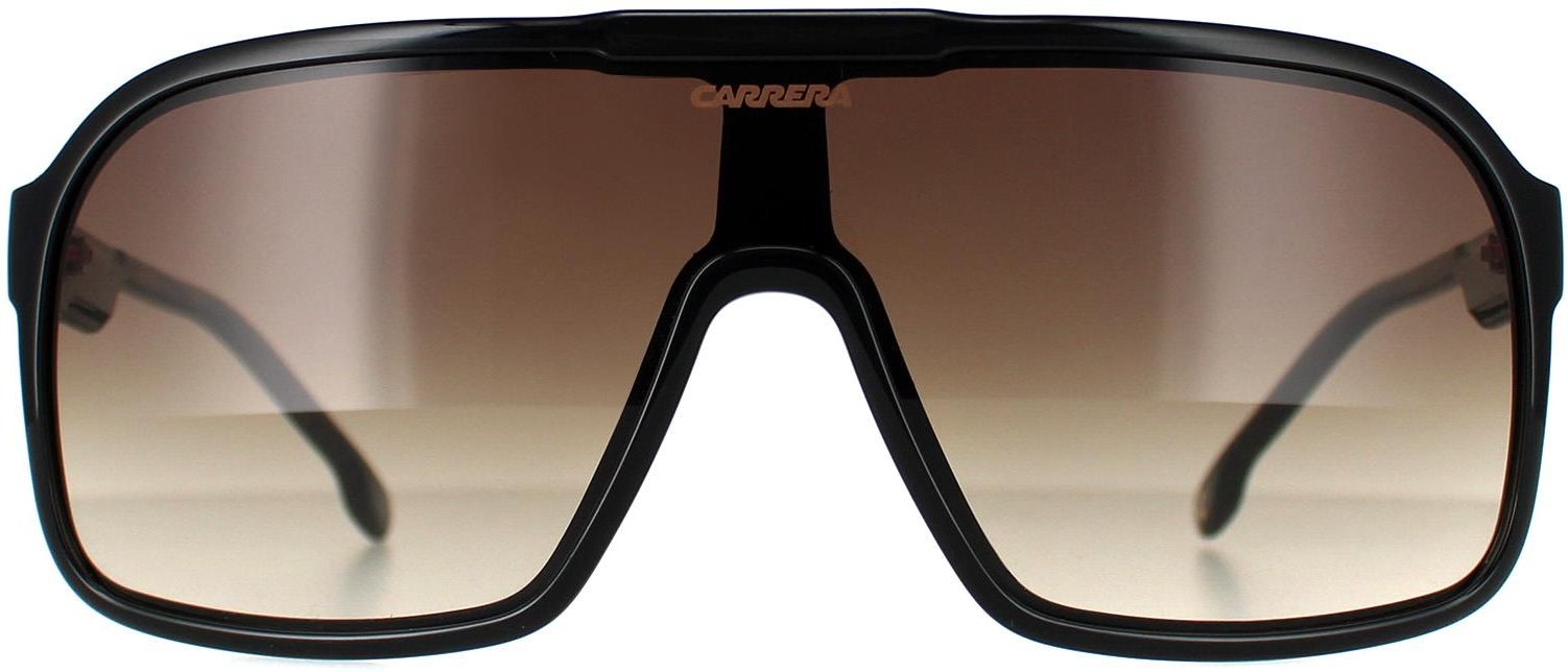 Thumbnail - Carrera Rectangle Herren Schwarz Braun Gradient 1046/S