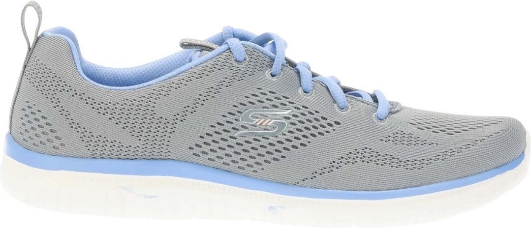 Skechers - Damen Sneaker "Virtue Kind Favor", Kontrast (Grau/Blau)