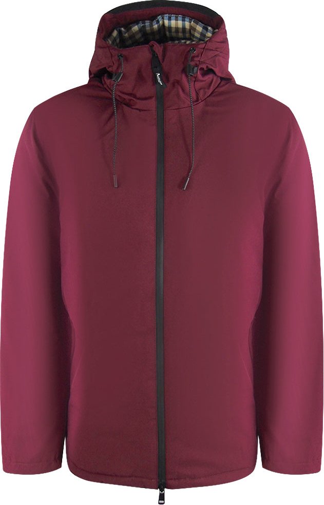 Aquascutum Activehellid Parka Cordovan Burgunder Parka-jacke