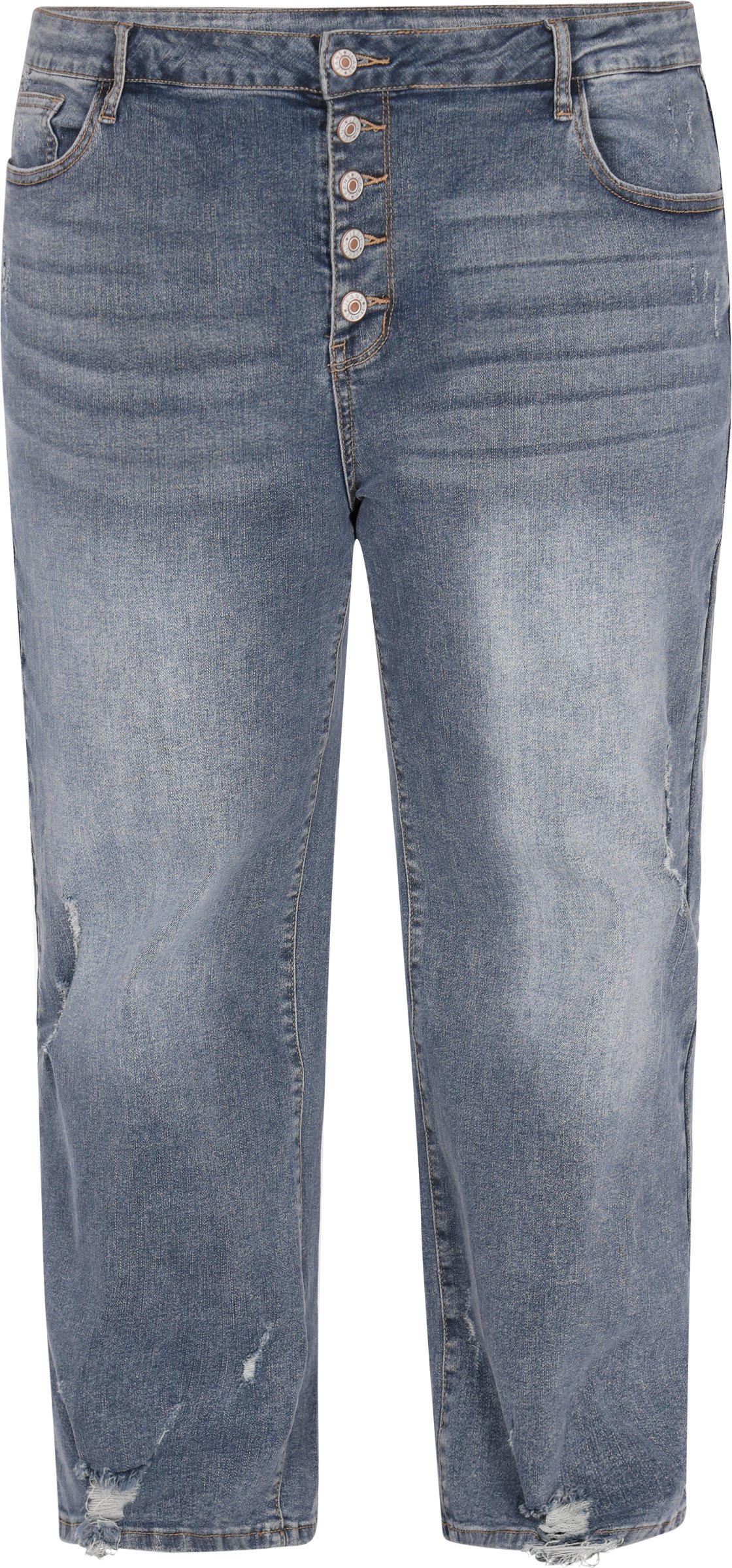 Mymo Hosen in großen Größen Frauen grau