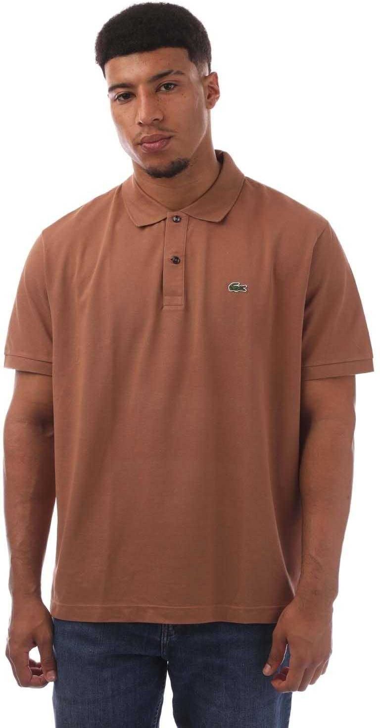 Lacoste - "L.12.12" Poloshirt für Herren/Damen Unisex, Piqué, Schmal (Braun)