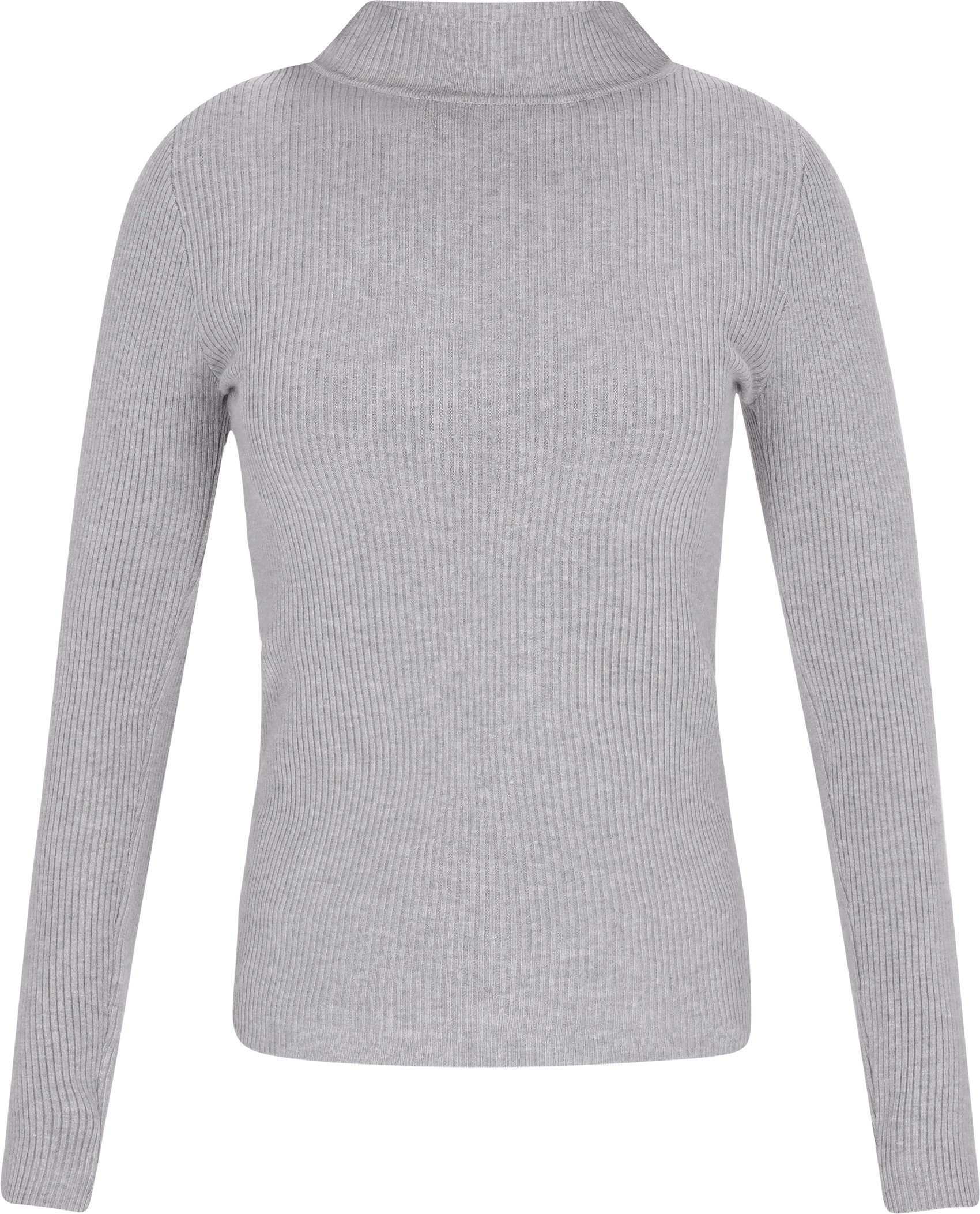 Mymo Pullover Frauen HellGrauMelange