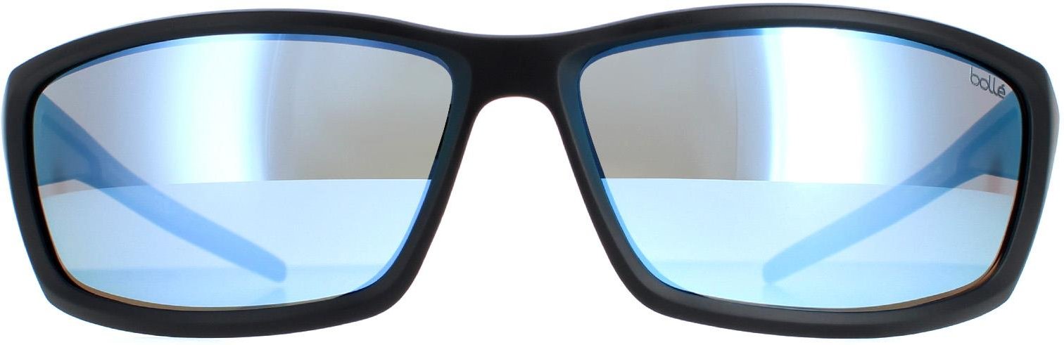 Bolle Sonnenbrille Cerber BS041003 Matte Schwarz Himmel Blau Polarisiert