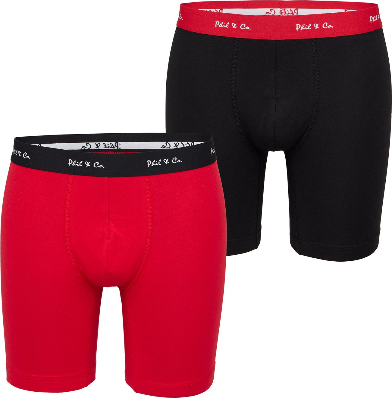 Thumbnail - Retro Boxer Long Boxer 2-Pack