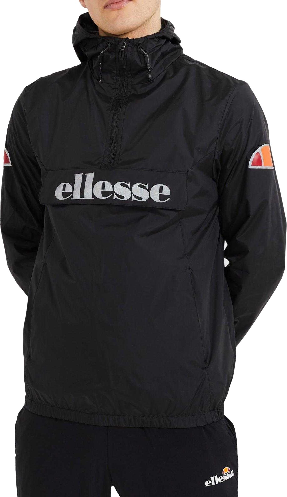 Ellesse - "Acera" Kapuzenjacke für Herren, Über den Kopf (Schwarz)