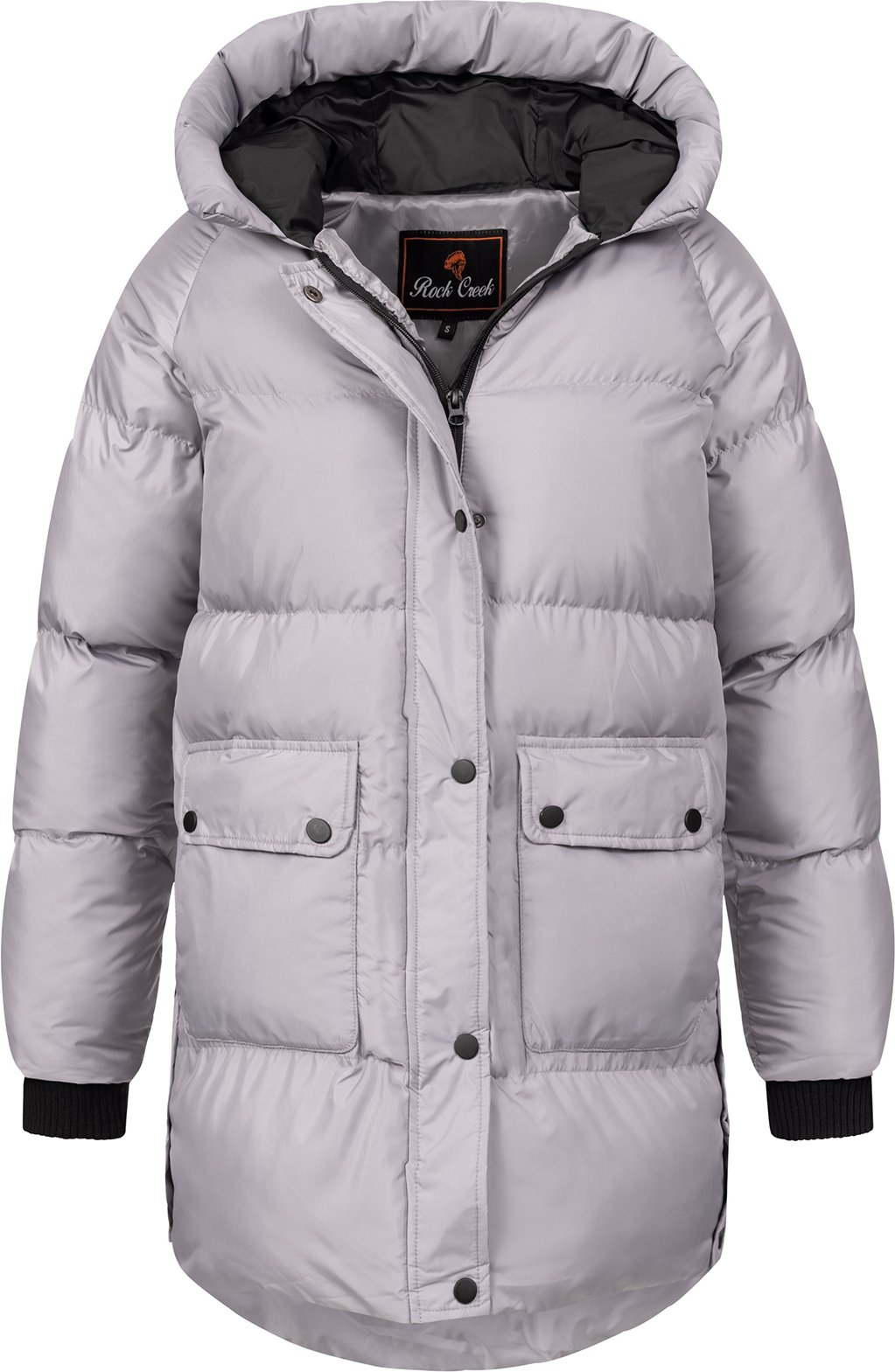 Rock Creek Winterjacke Grau
