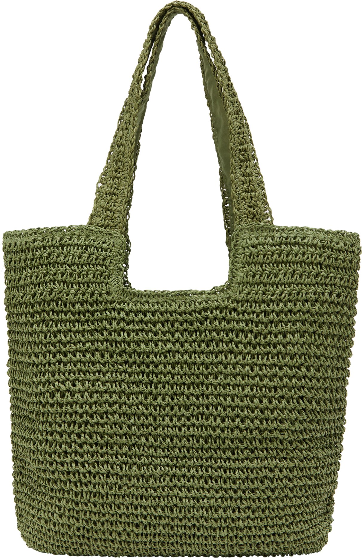 IZIA Einkaufstasche Einkaufstasche Frauen Olive