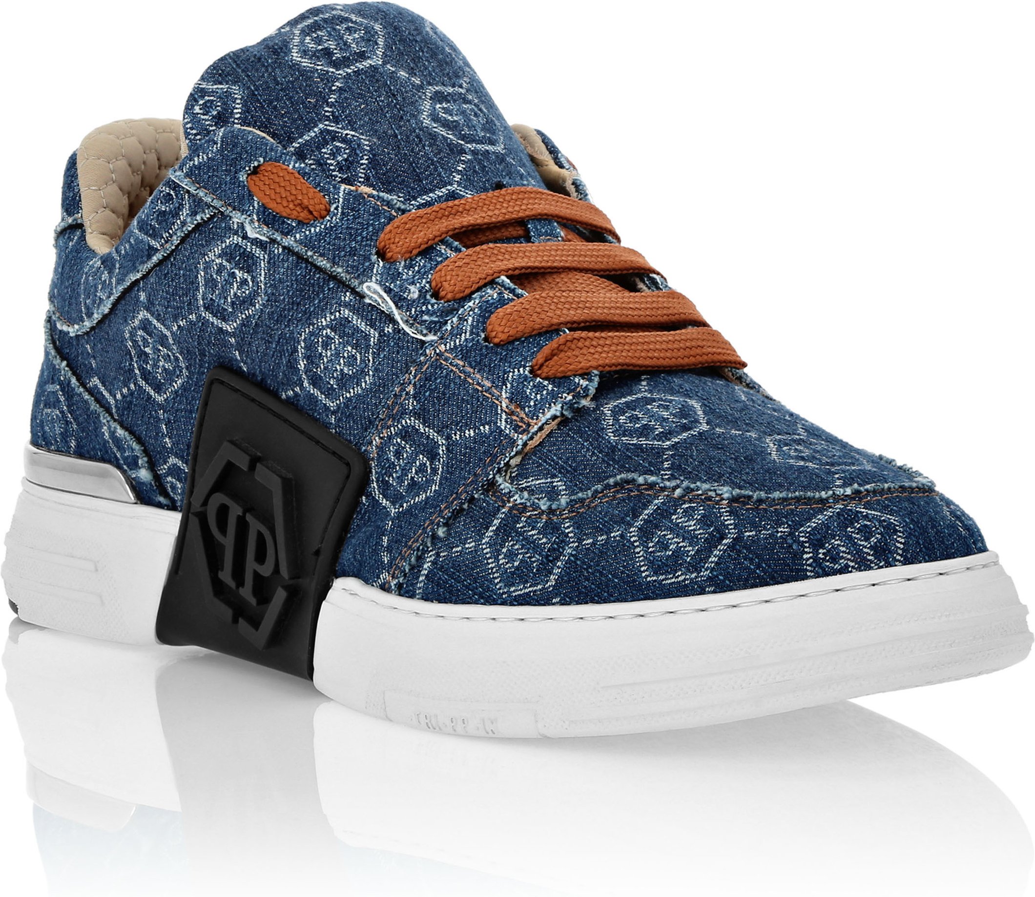 Denim Lo-Top Sneakers Monogram