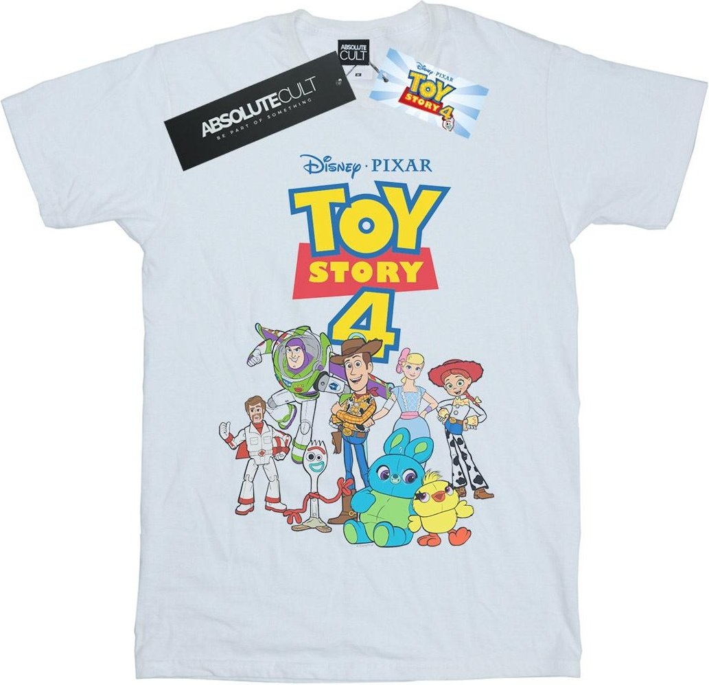 Disney - "Toy Story 4" T-Shirt für Herren (Weiß)