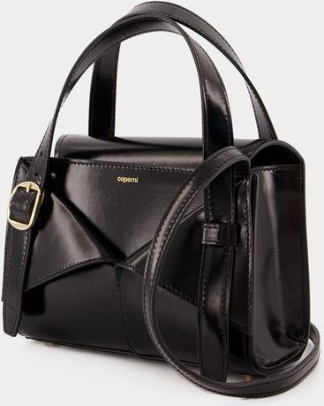 Thumbnail - Mini Belt Handtasche - Coperni - Leder - Schwarz