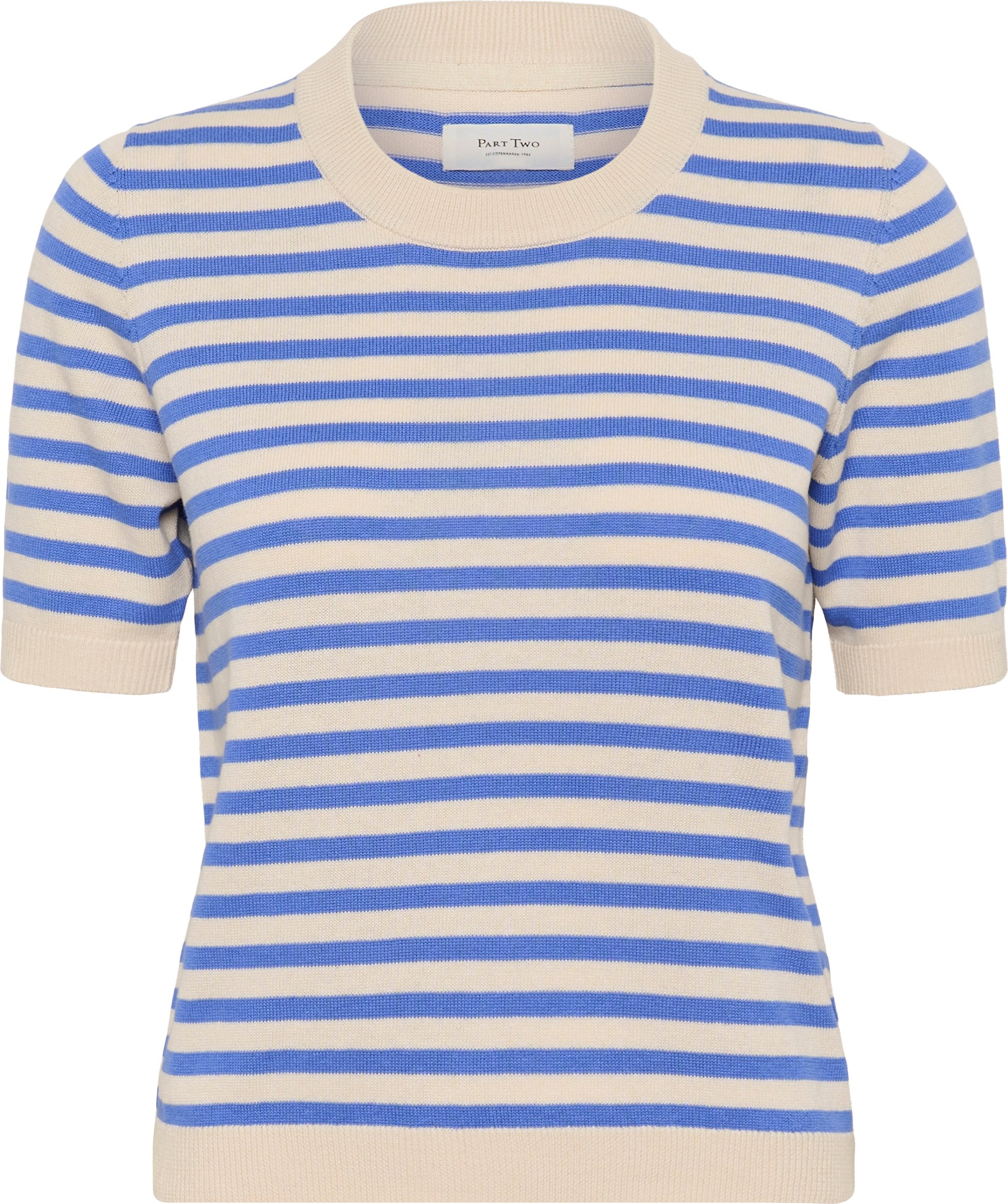 Thumbnail - Strickpullover GertianaPW Relaxed fit blue white