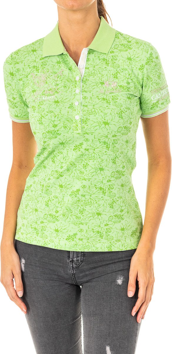 Kurzärmeliges Damen-Poloshirt mit Reverskragen LWP309