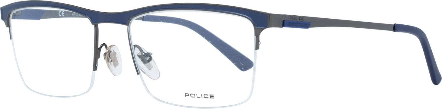 Polizei Halb randlose Herren lila Brille