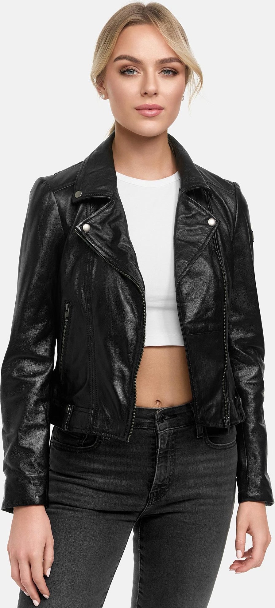 Tazzio Damen Lederjacke