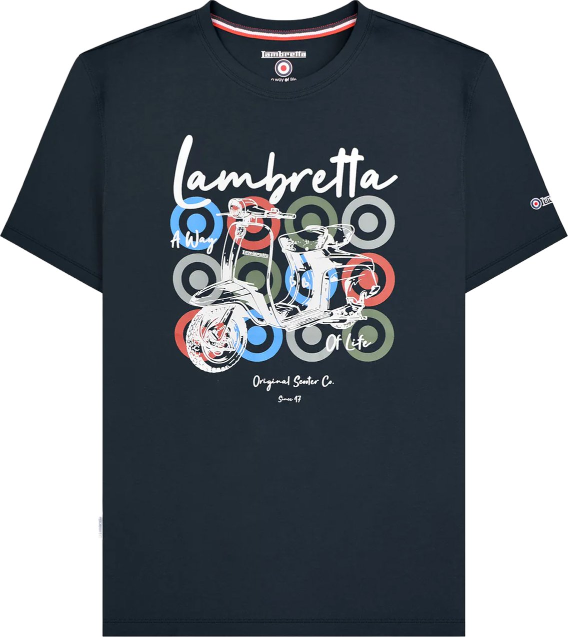 Lambretta - T-Shirt für Herren (Marineblau)