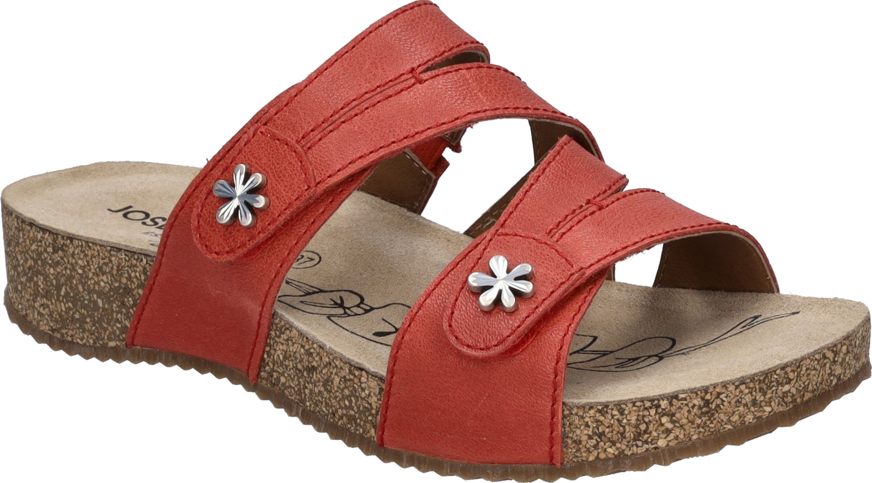 JOSEF SEIBEL Tonga 82 | Sandale für Damen | Rot Tonga 82, rot