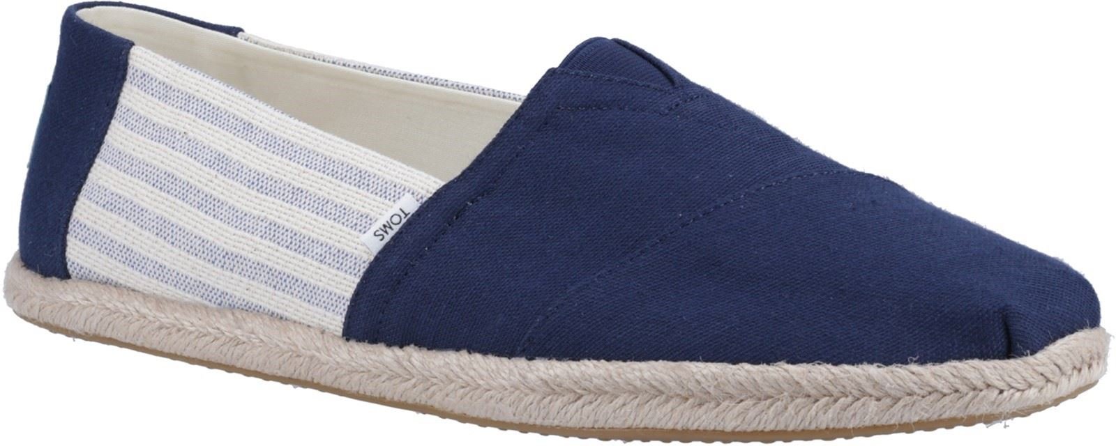 TOMS Alpargata Rope 100% Baumwolle Herren Navy Espadrilles