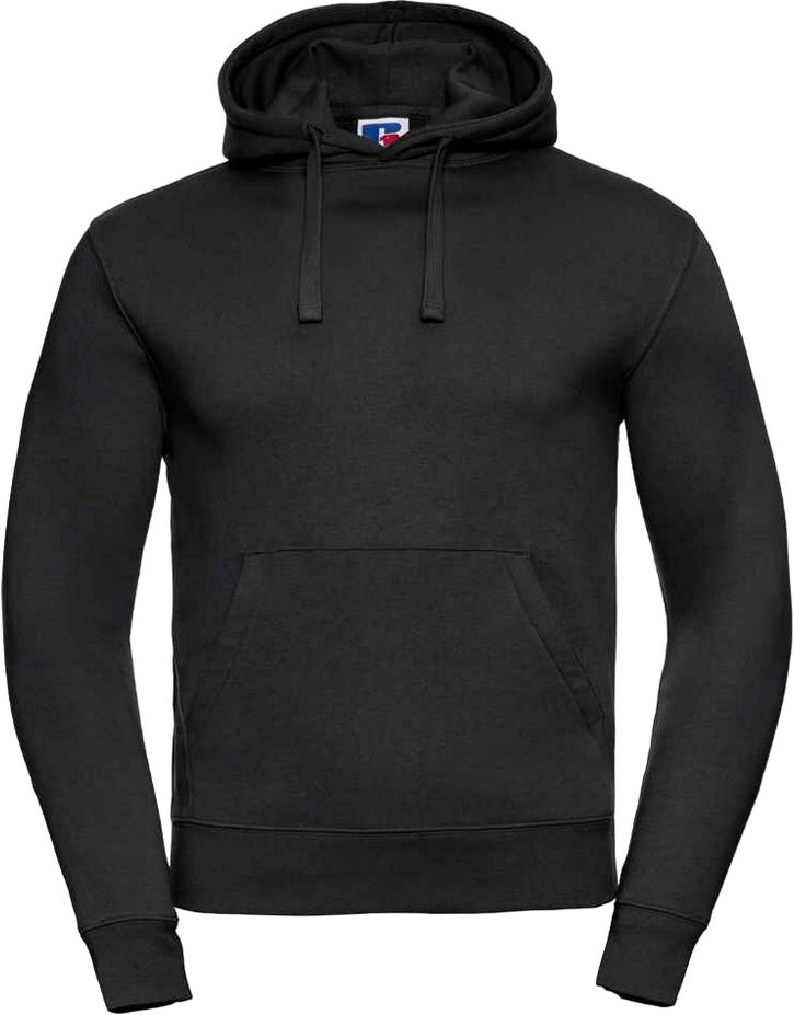 Russell - "Authentic" Kapuzenpullover für Herren (Schwarz)