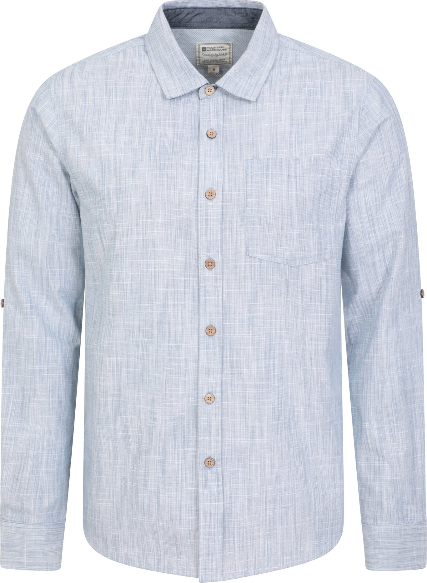 Mountain Warehouse - "Coconut" Hemd für Herren Langärmlig (Denim)