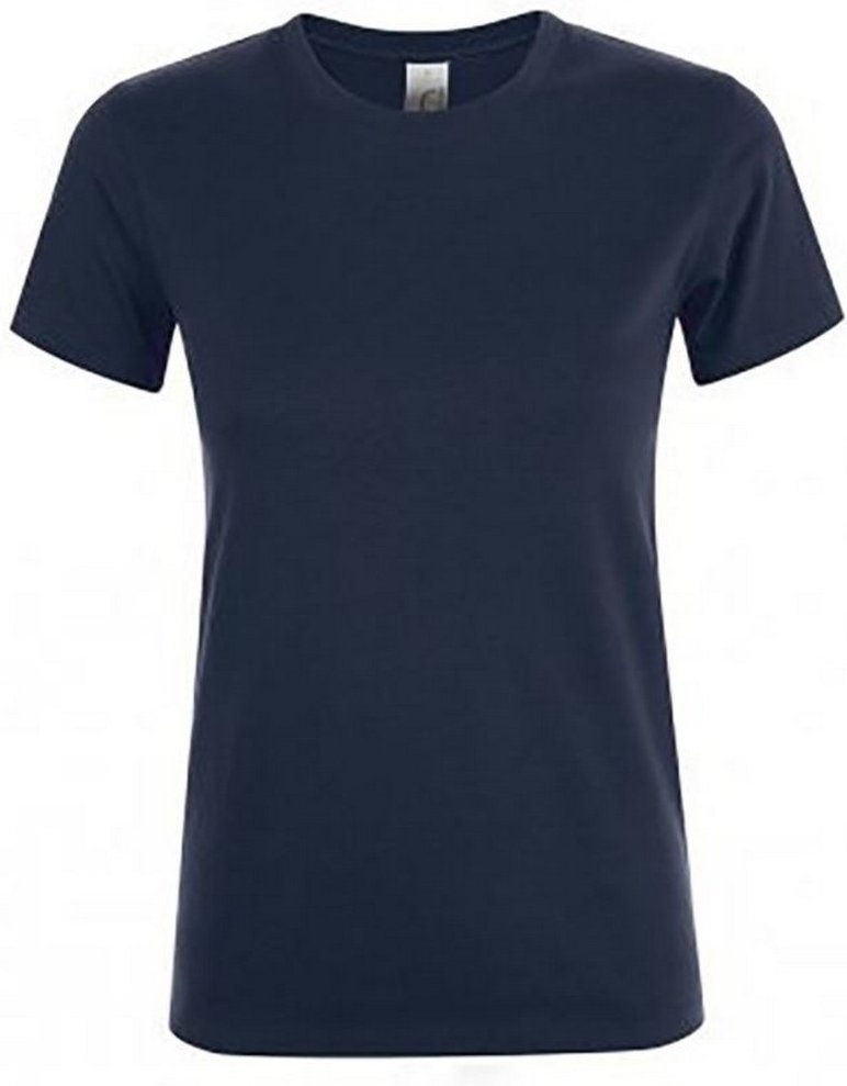 SOLS Womens/Ladies Regent Short Sleeve T-Shirt (French Navy)