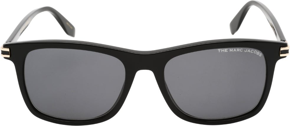 Marc Jacobs - Schwarze Sonnenbrille Mit Golddetails