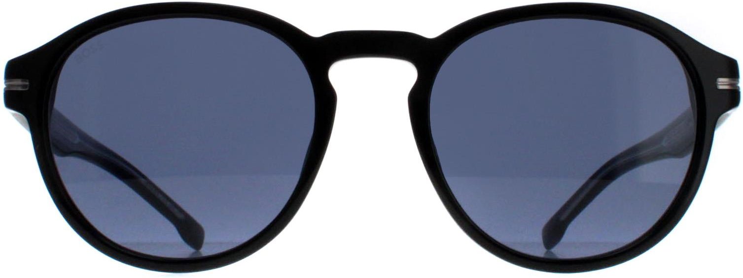 Hugo Boss Round Herren Schwarz Blau BOSS 1506/S