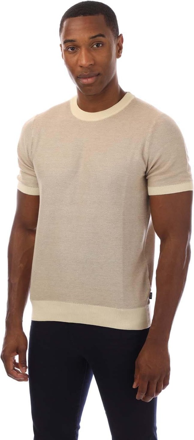 Hugo Boss - T-Shirt für Herren, Jerseyware (Beige)