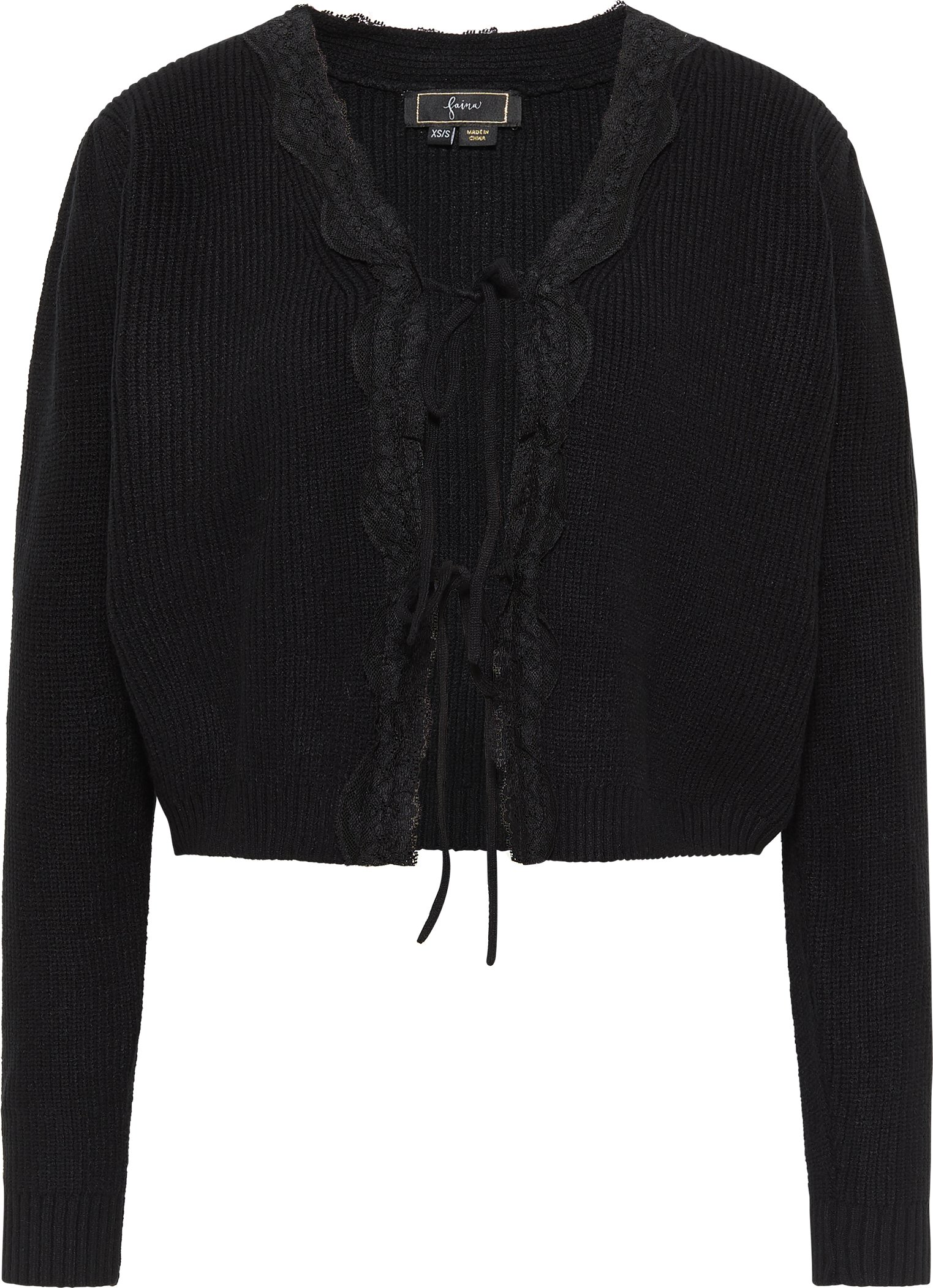 Thumbnail - Faina Strickjacke Damen schwarz