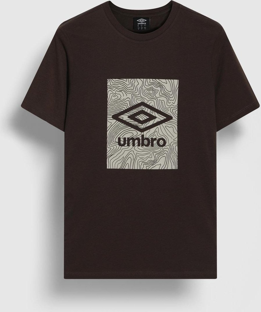 Umbro - T-Shirt für Herren (Schokoladenbraun)