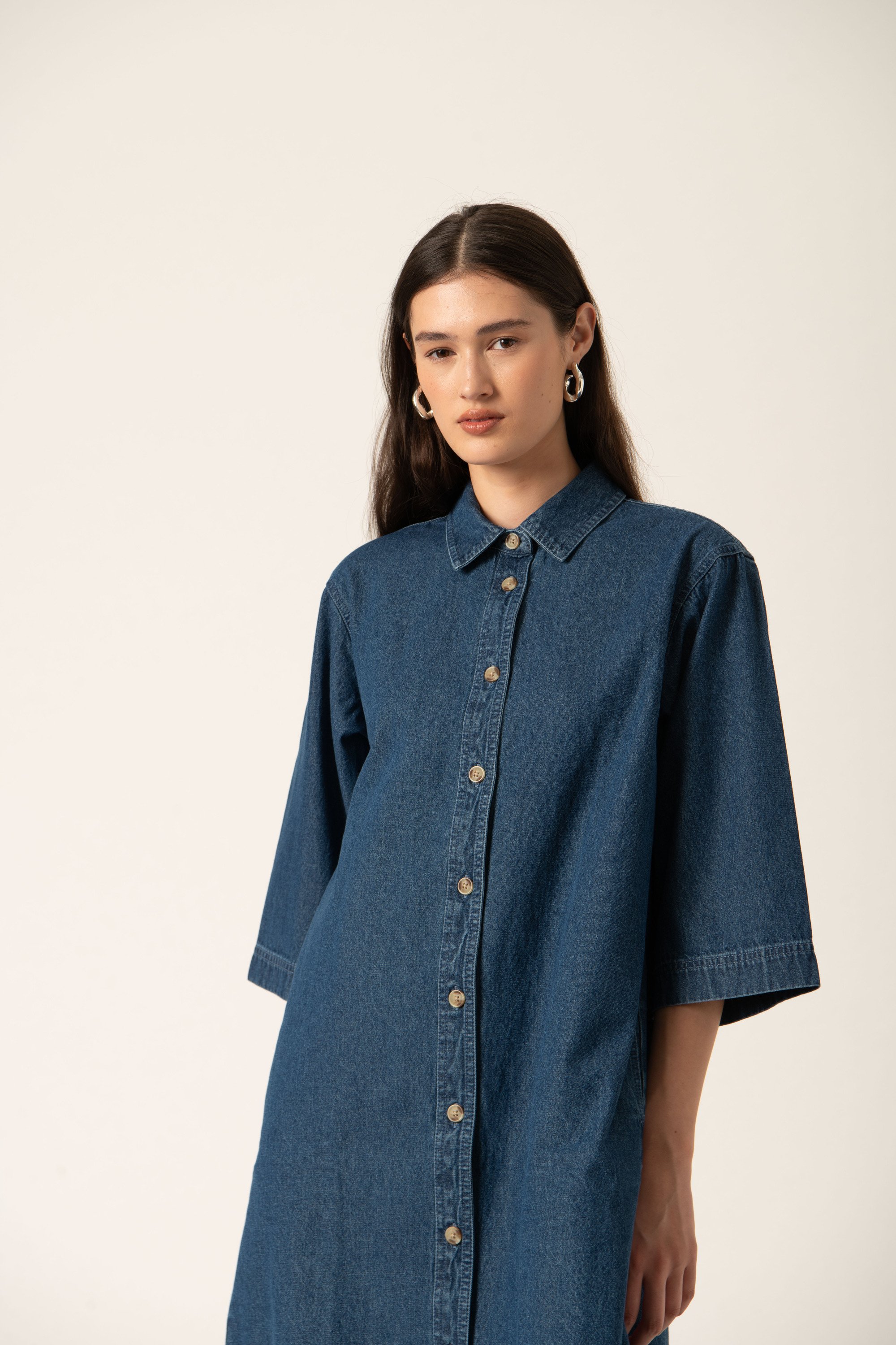 Denimkleid SLDielle A-shape blue