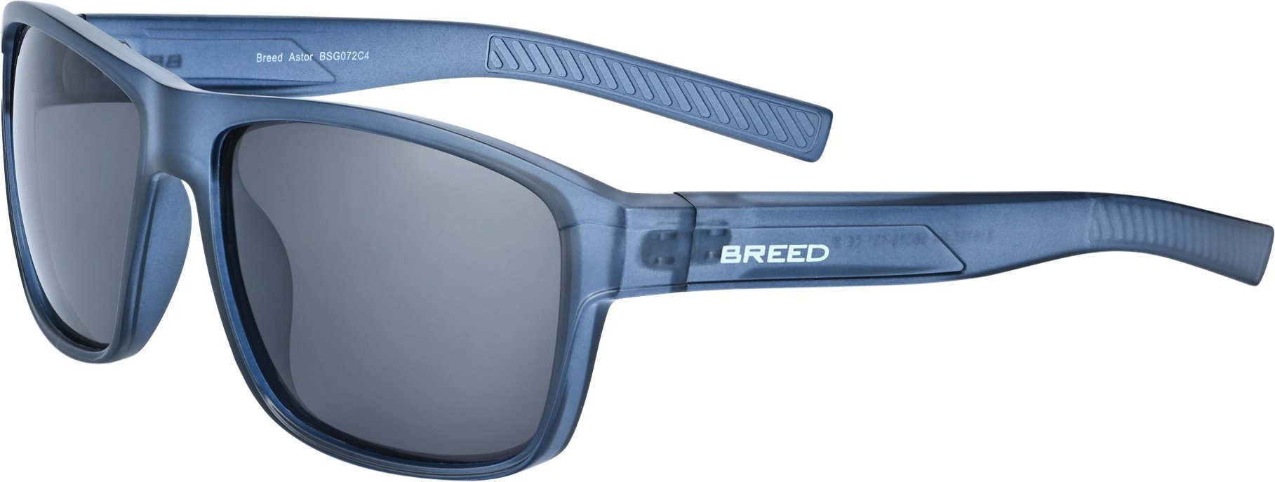 Lunettes de soleil polarisées Breed Astor - Bleu/Noir