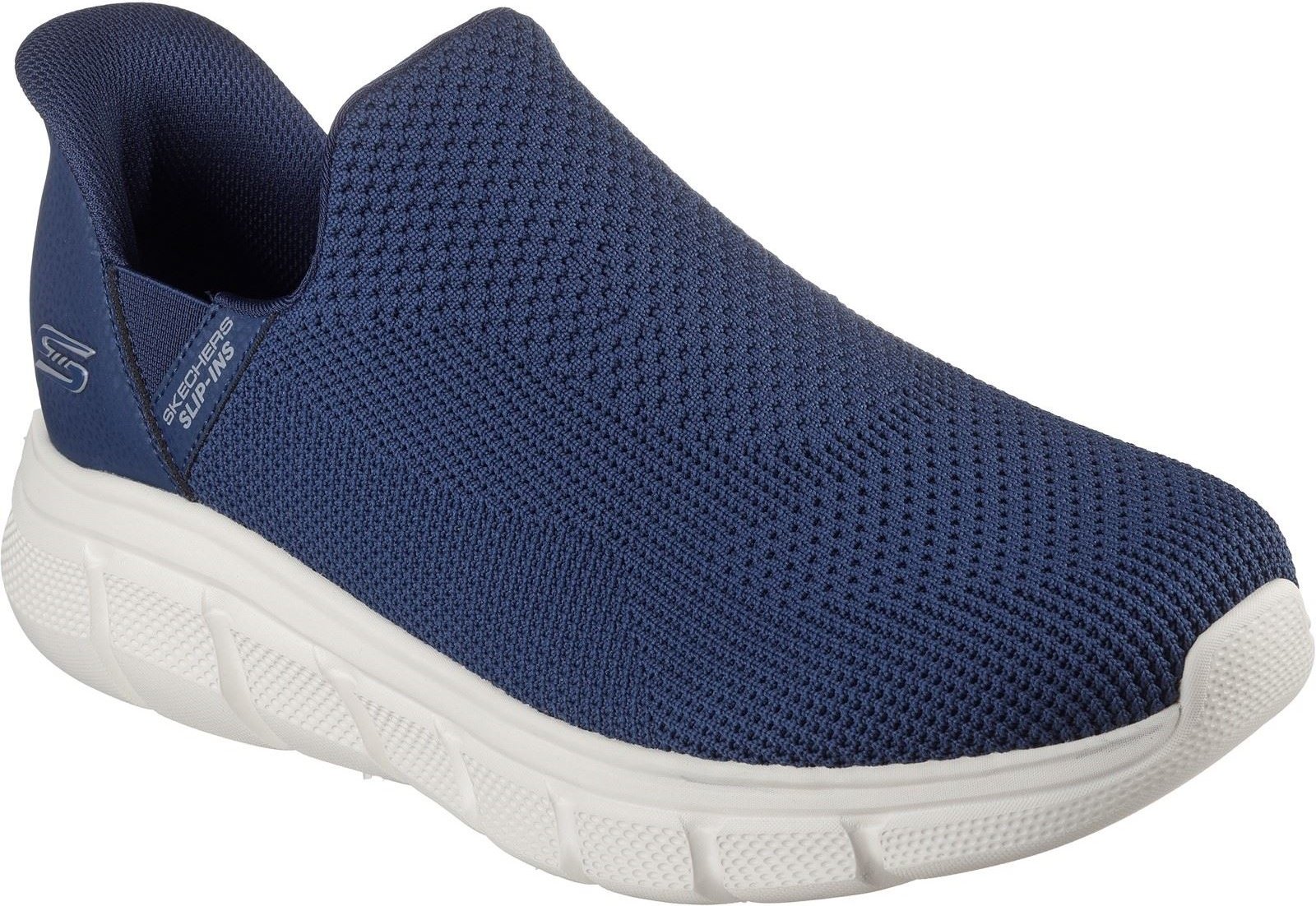 Thumbnail - Skechers BOBS Sport B Flex Resilient Textile Herren Navy Sneakers