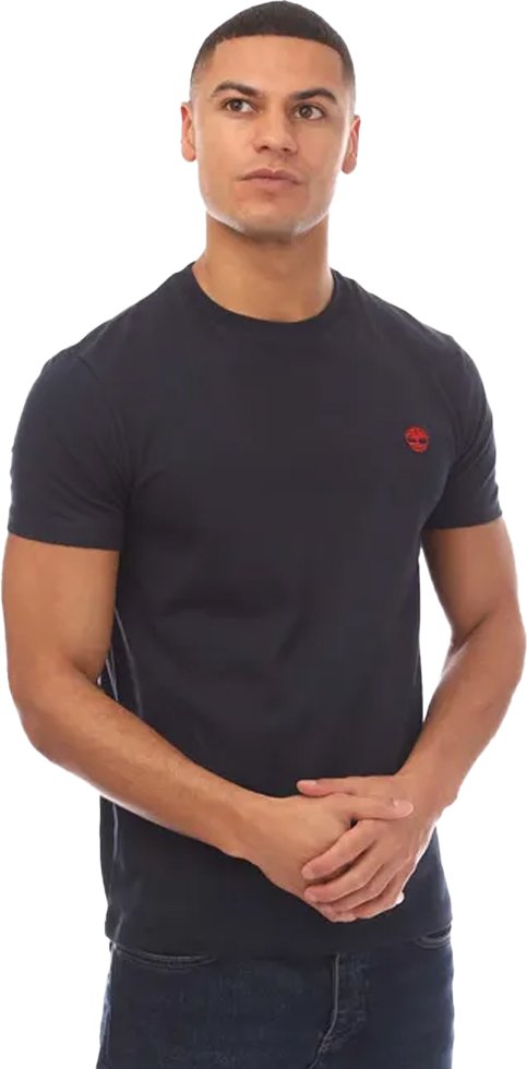 Timberland - "Dunstan River" T-Shirt Rundhalsausschnitt für Herren (Marineblau)