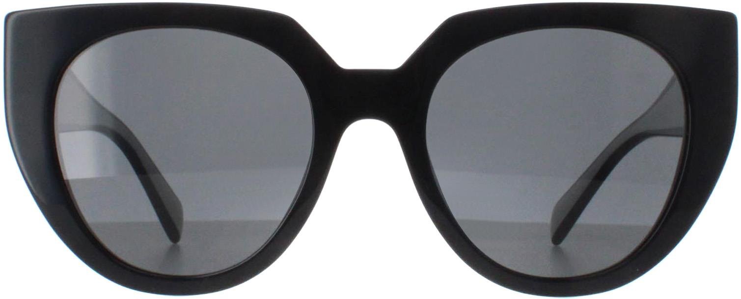 Prada PR14WS 09Q5S0 schwarz und Talk dunkelgrau Sonnenbrille
