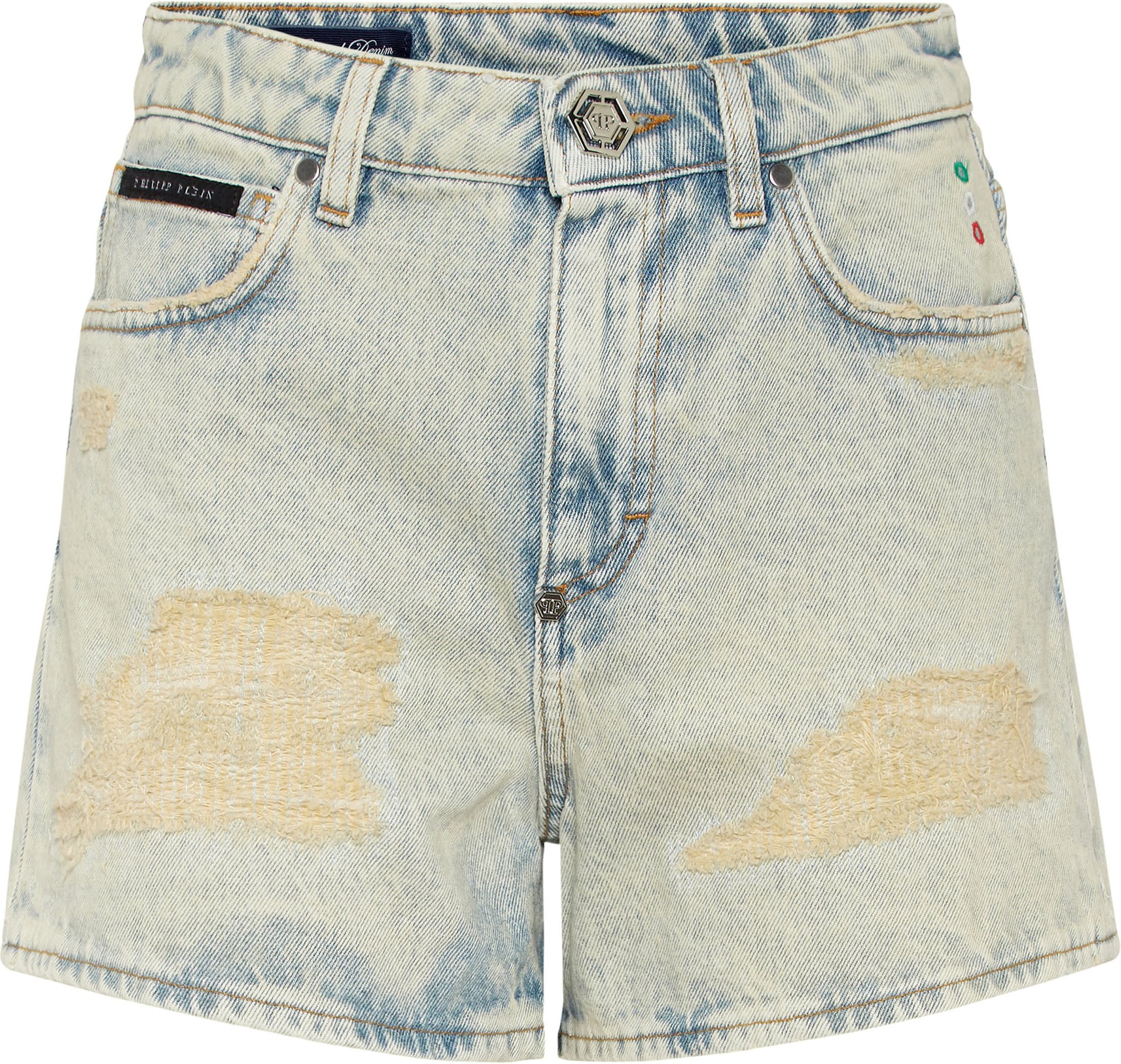 High Waist Vintage Denim Shorts