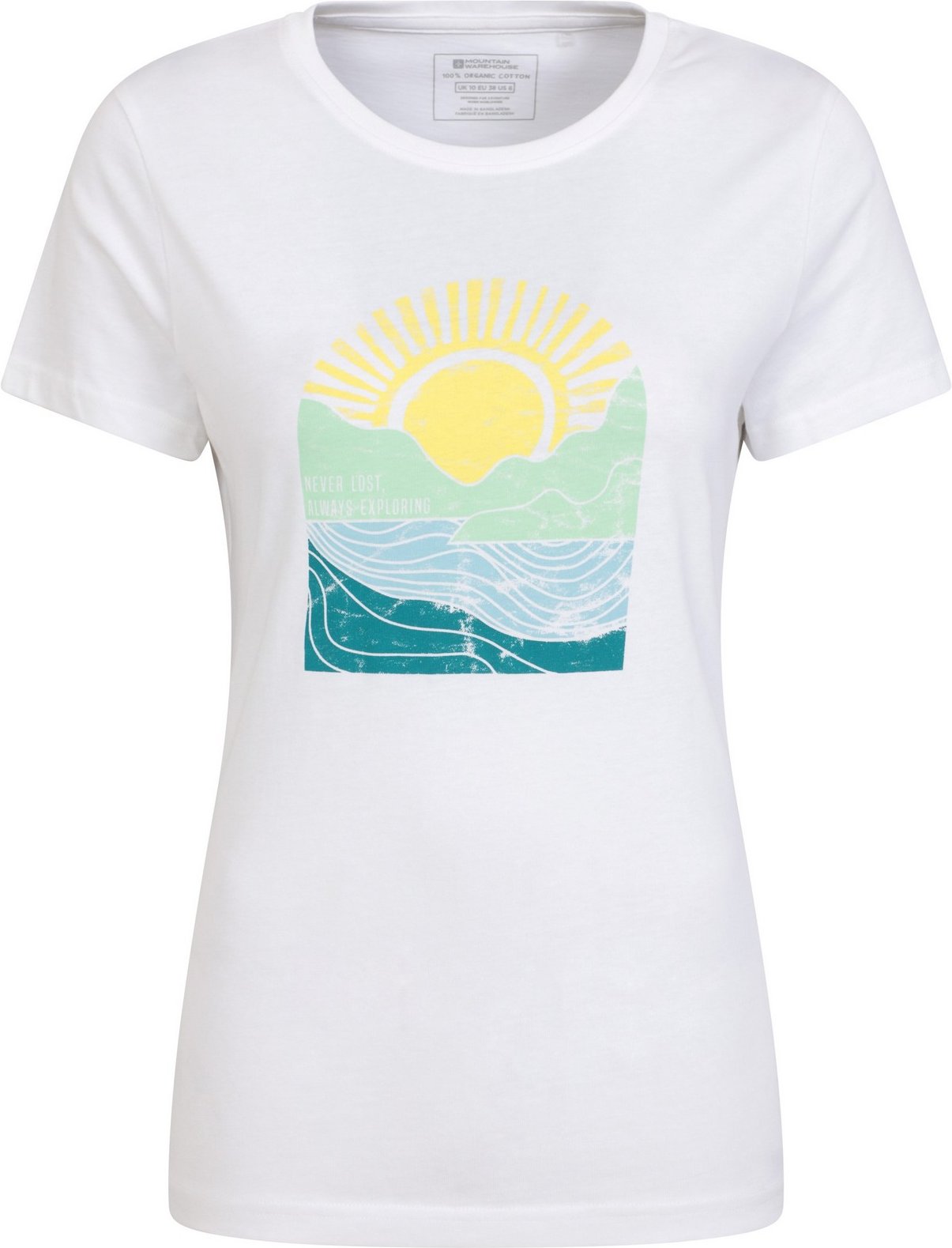 Mountain Warehouse - "Never Lost" T-Shirt für Damen (Weiß)