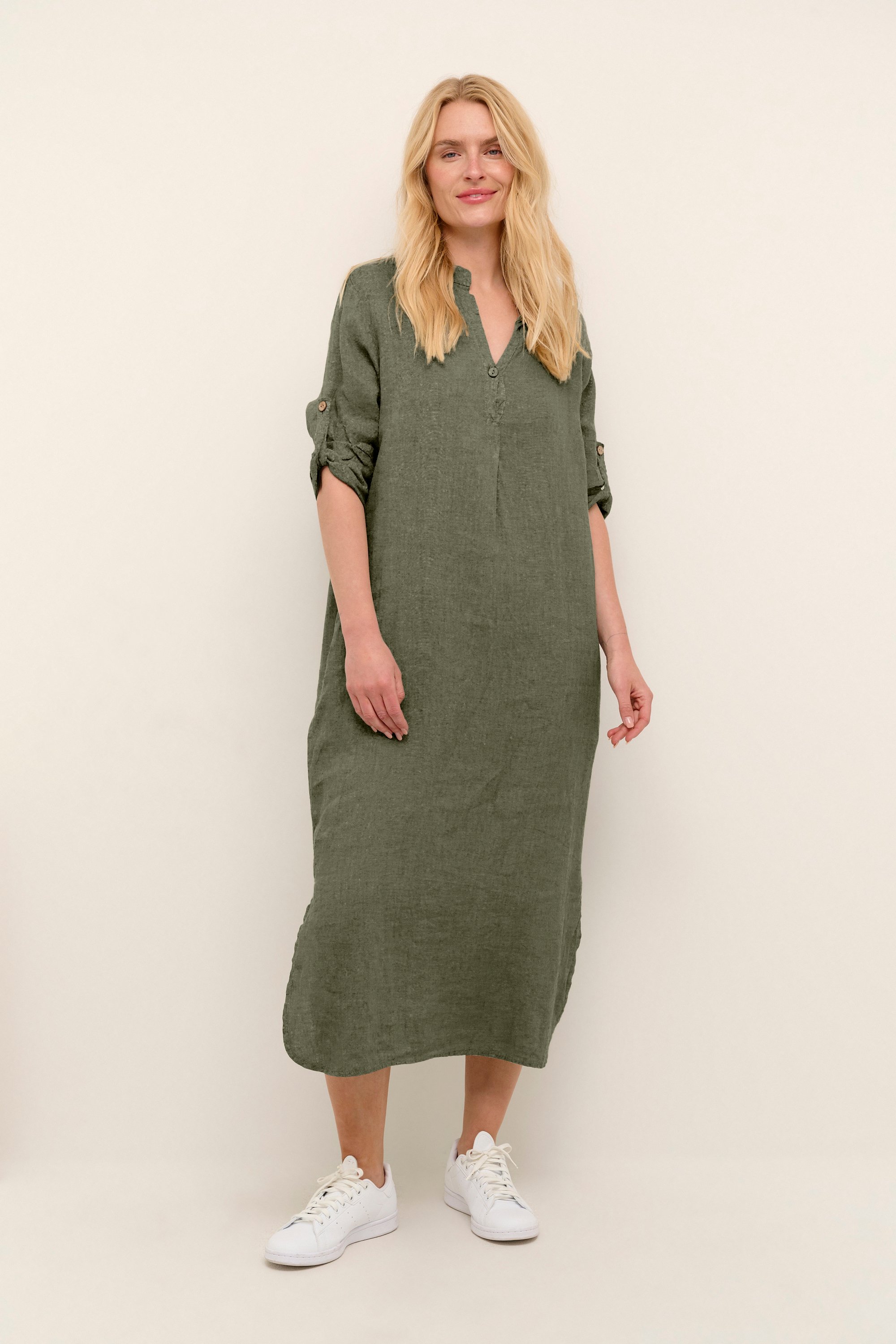 Kleid Straight fit khaki