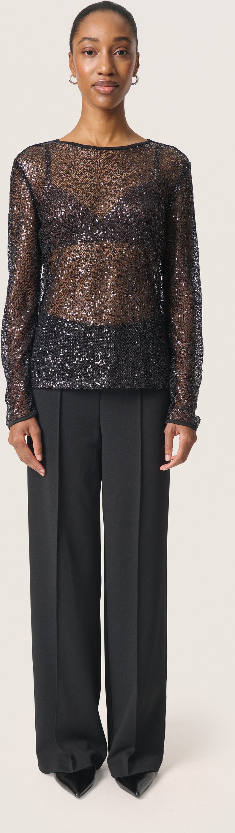 Langarm-Bluse SLAdea Langarm-Bluse Slim fit