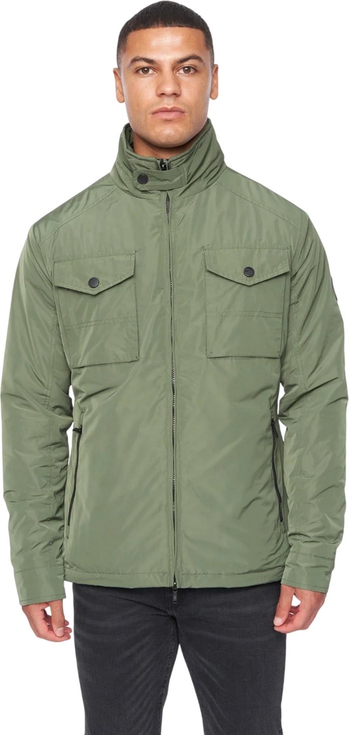 Thumbnail - Duck and Cover - "Blensons" Steppjacke für Herren (Oliv)