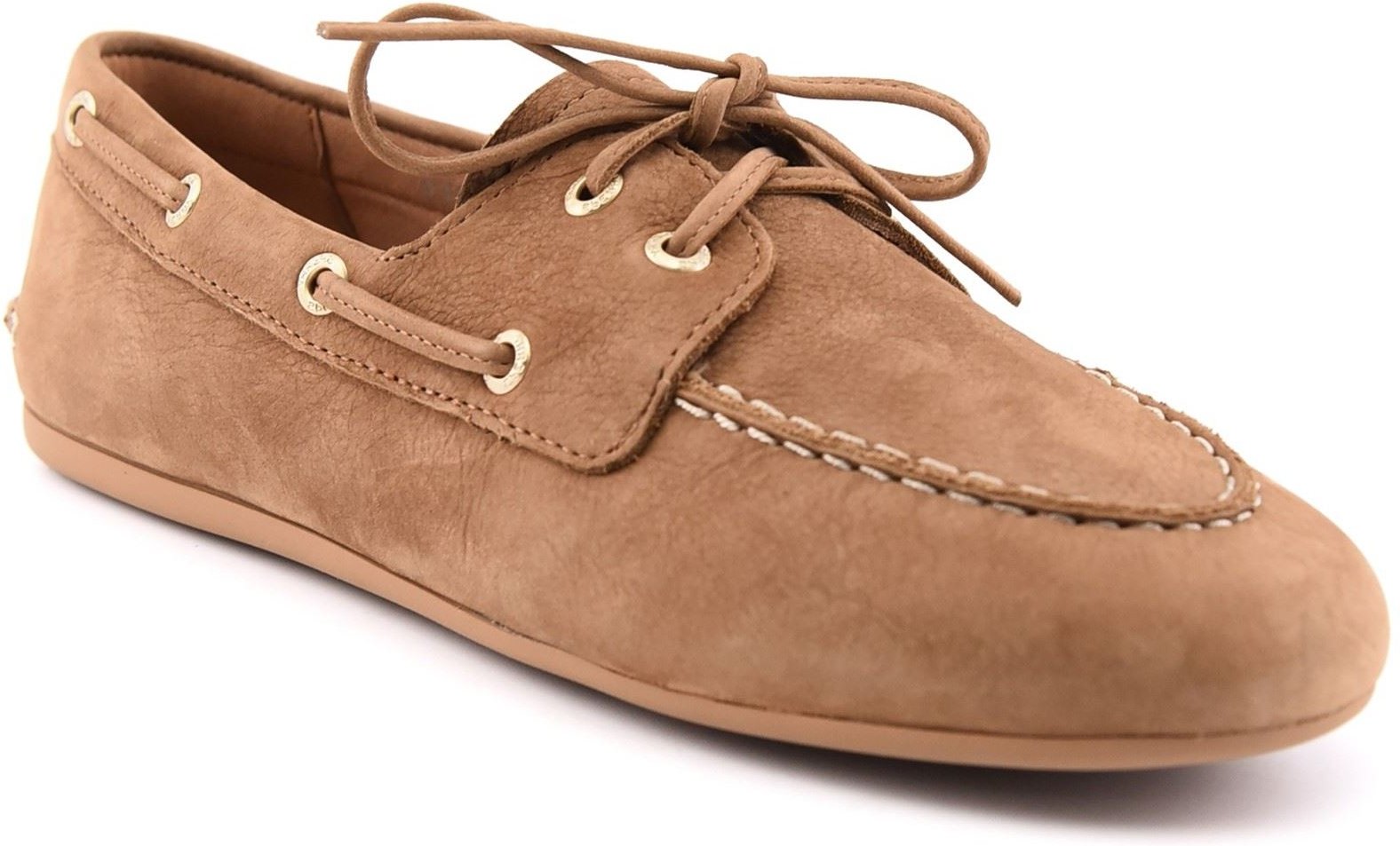 Sperry Slim Boot Leder Damen Bootsschuhe in Tan