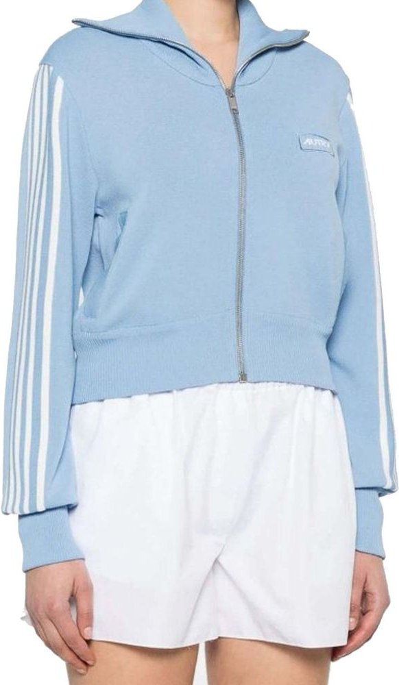 Thumbnail - Leder Low-Top Sneakers mit durchbrochenen Details