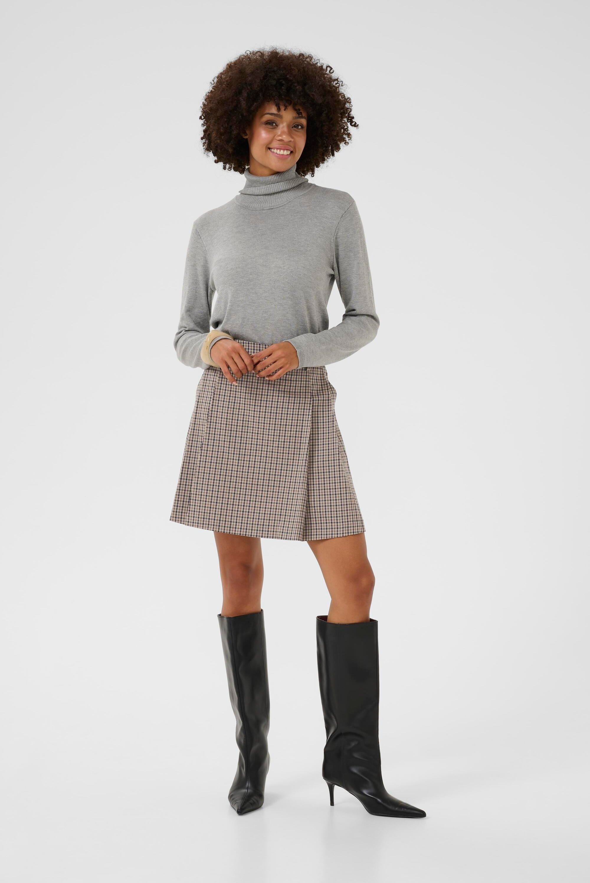 Rock CUchecka A-shape brown