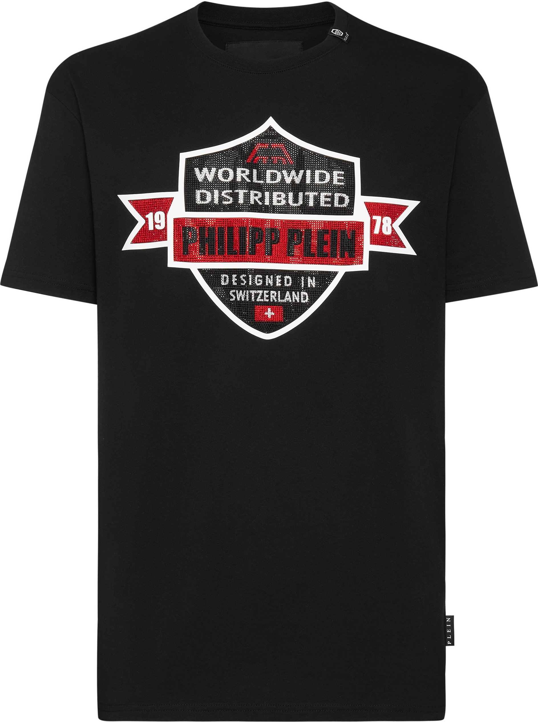 T-Shirt Rundhalsausschnitt Ss Crest