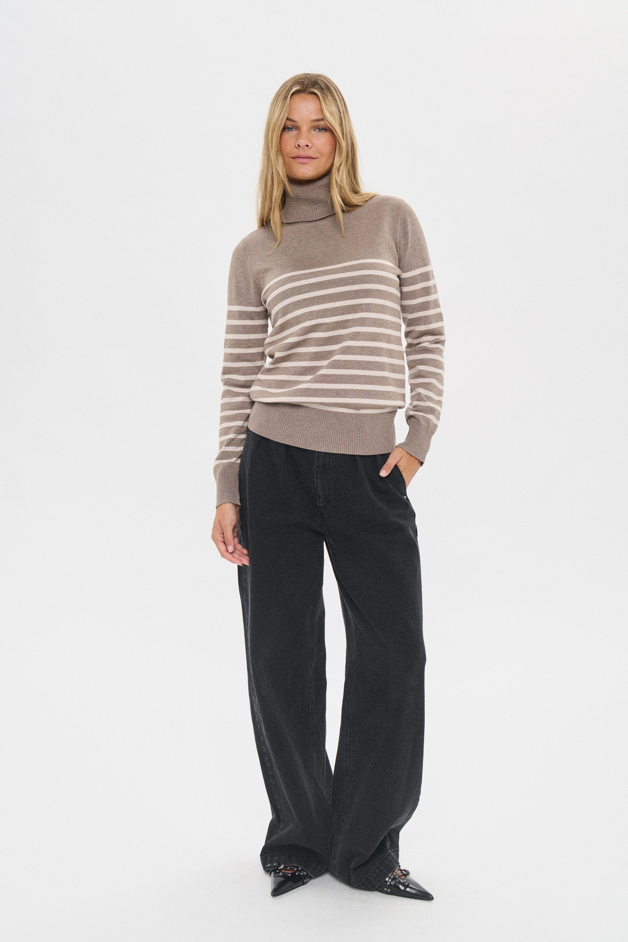 Rollkragen MilaSZ Rollkragen Gerade Passform