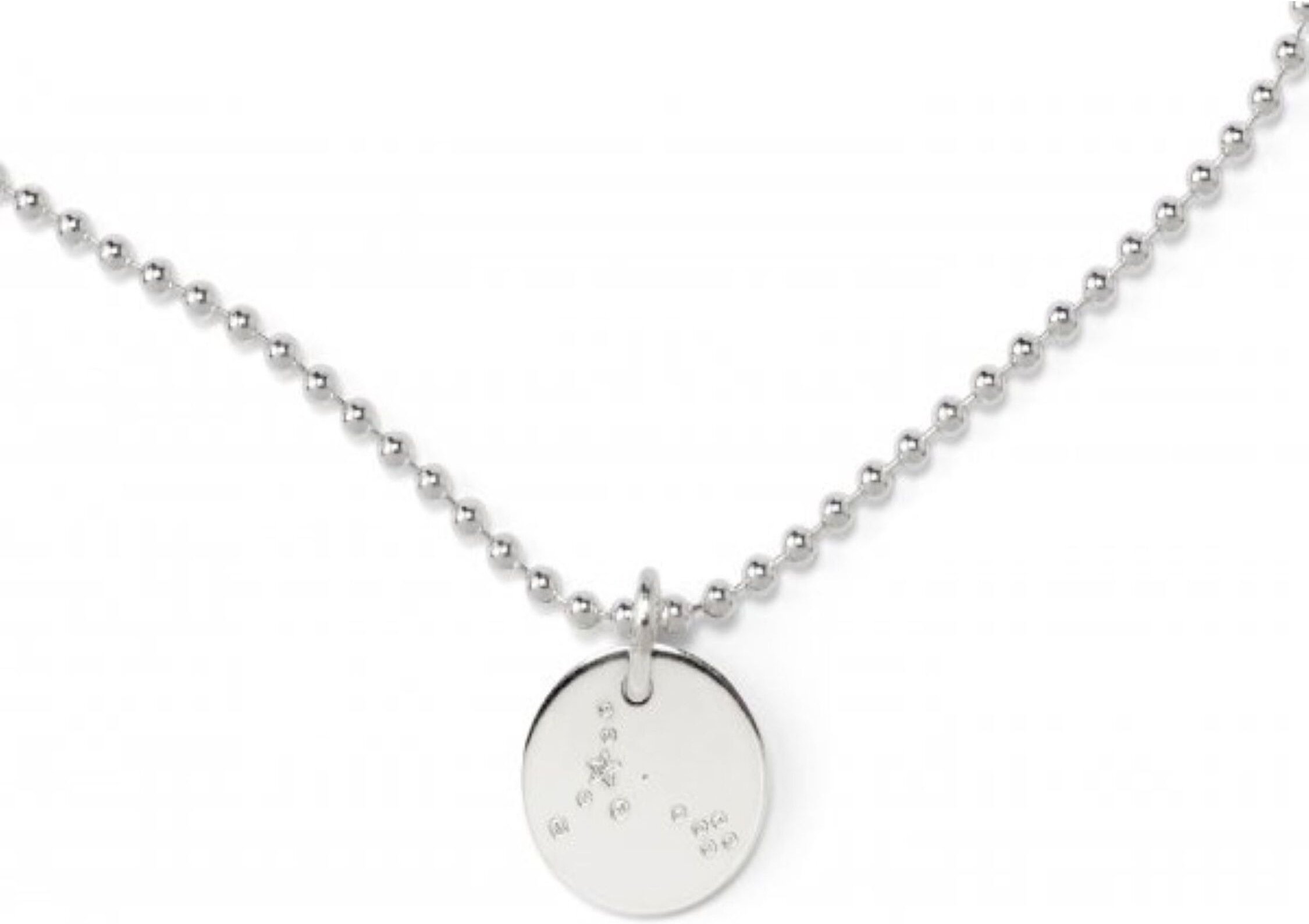 BEKA&BELL Halskette Silber 925 Sternzeichen Fische