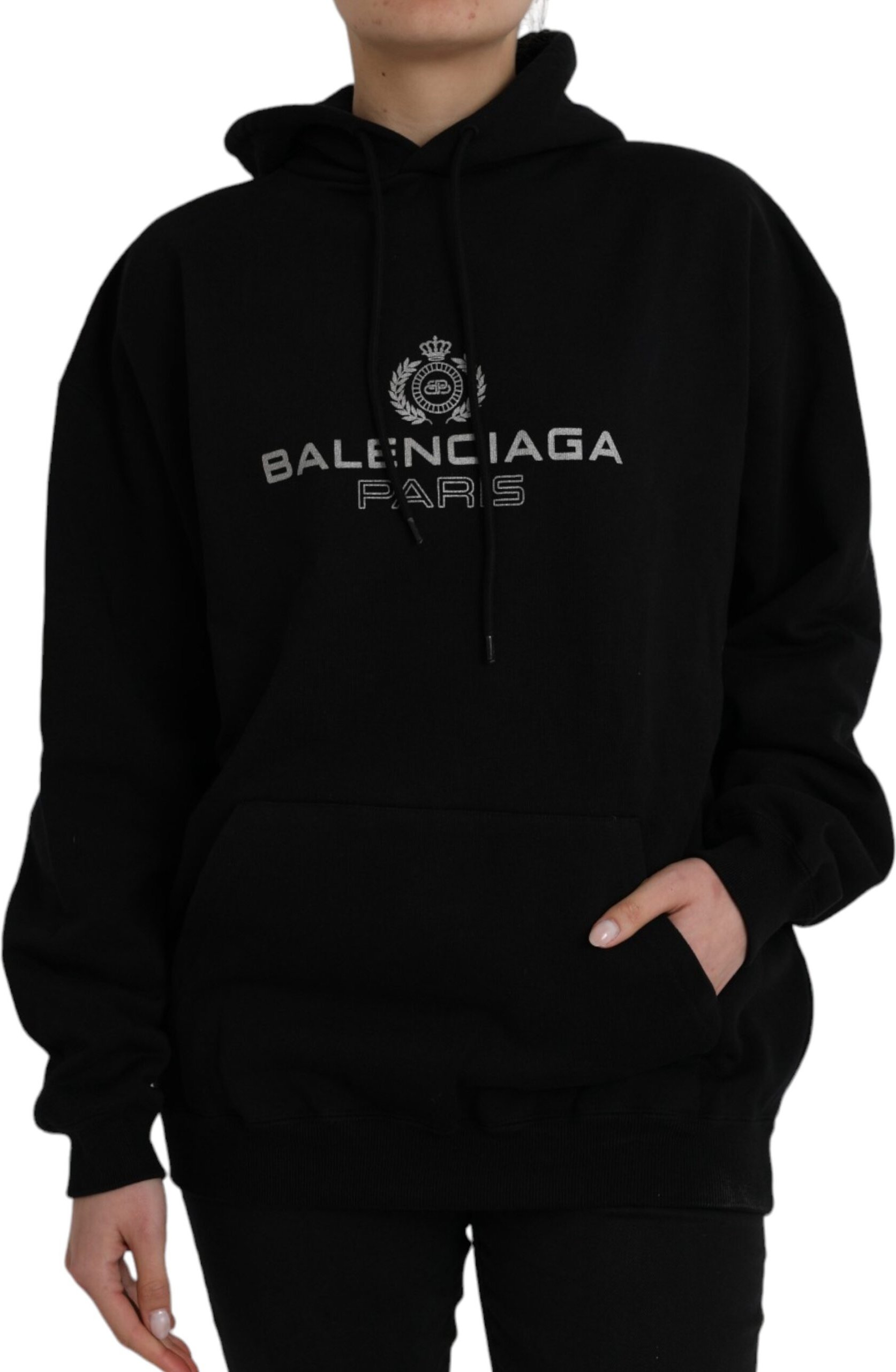 Balenciaga Paris Logo Hoodie