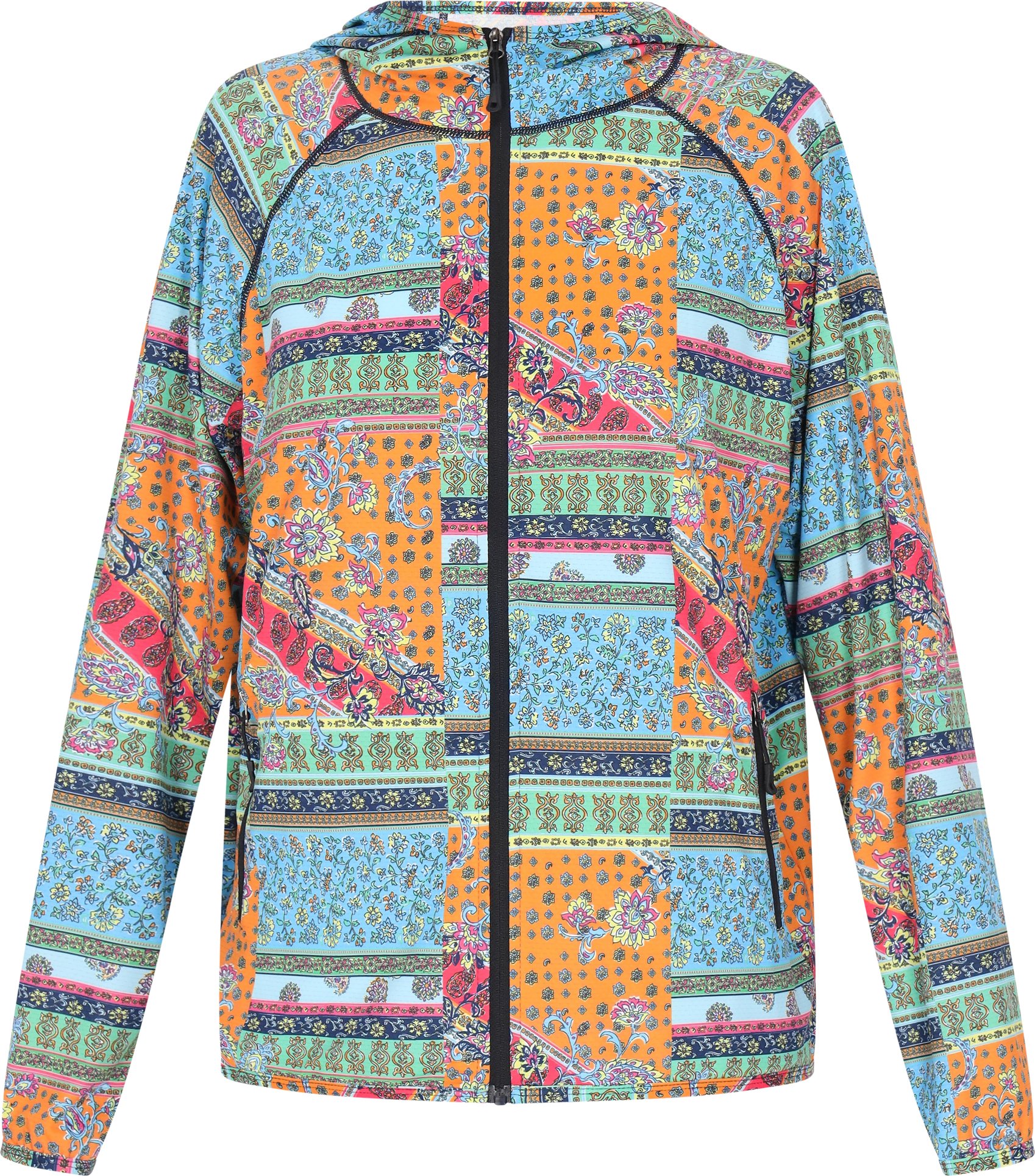 usha Jacke Frauen orange mehrfarbig