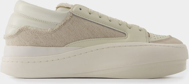 Thumbnail - Sneakers Centennial Low - Y-3 - Leder - Beige